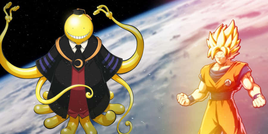 Wallpaperdo Koro Sensei com tamanho de 1400 x 700