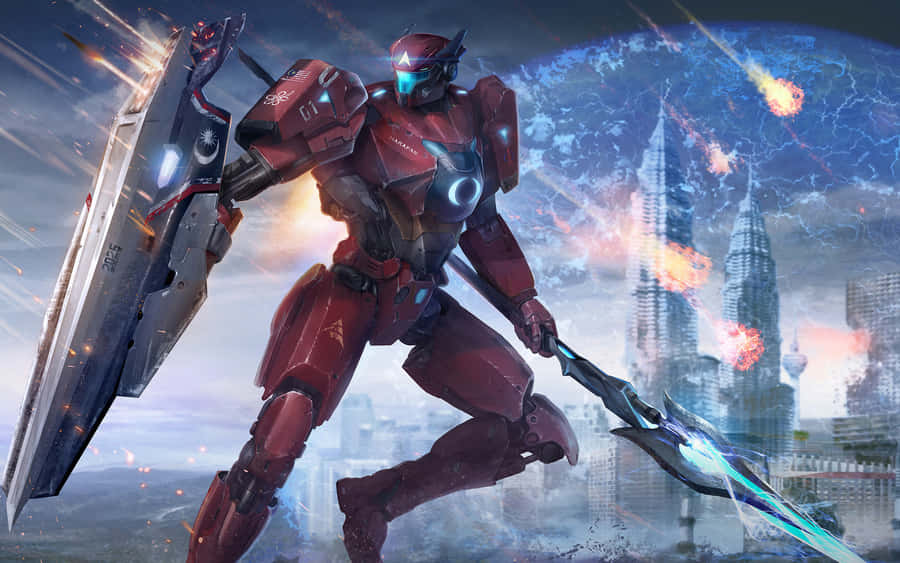 Pacific Rim Jaeger bereit für den Kampf