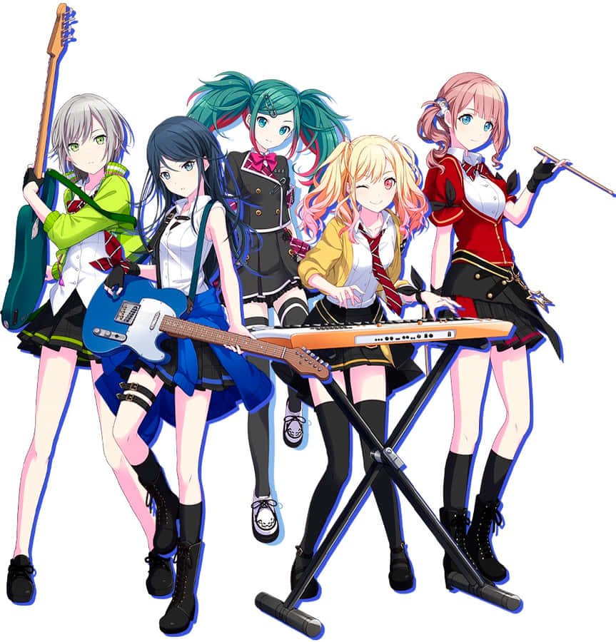 Membros da Banda Virtual Project Sekai