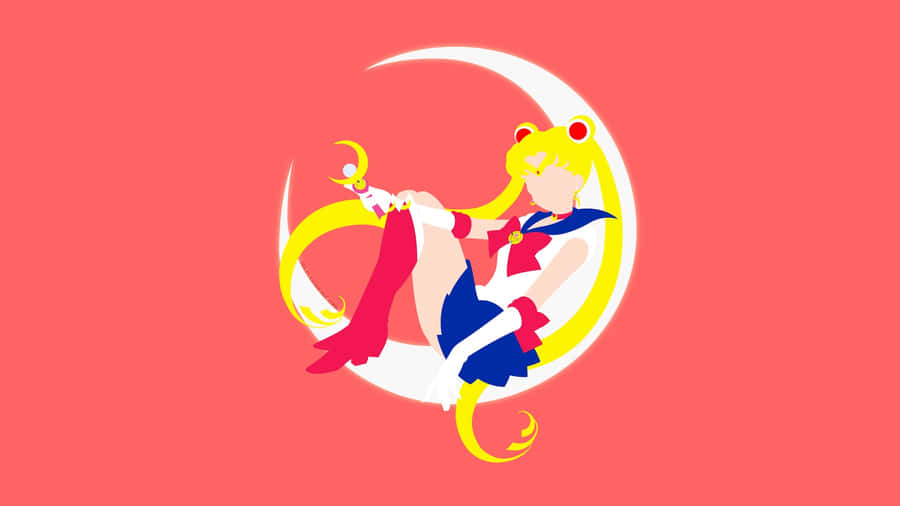 Sailor Moon Minimalistische Kunst