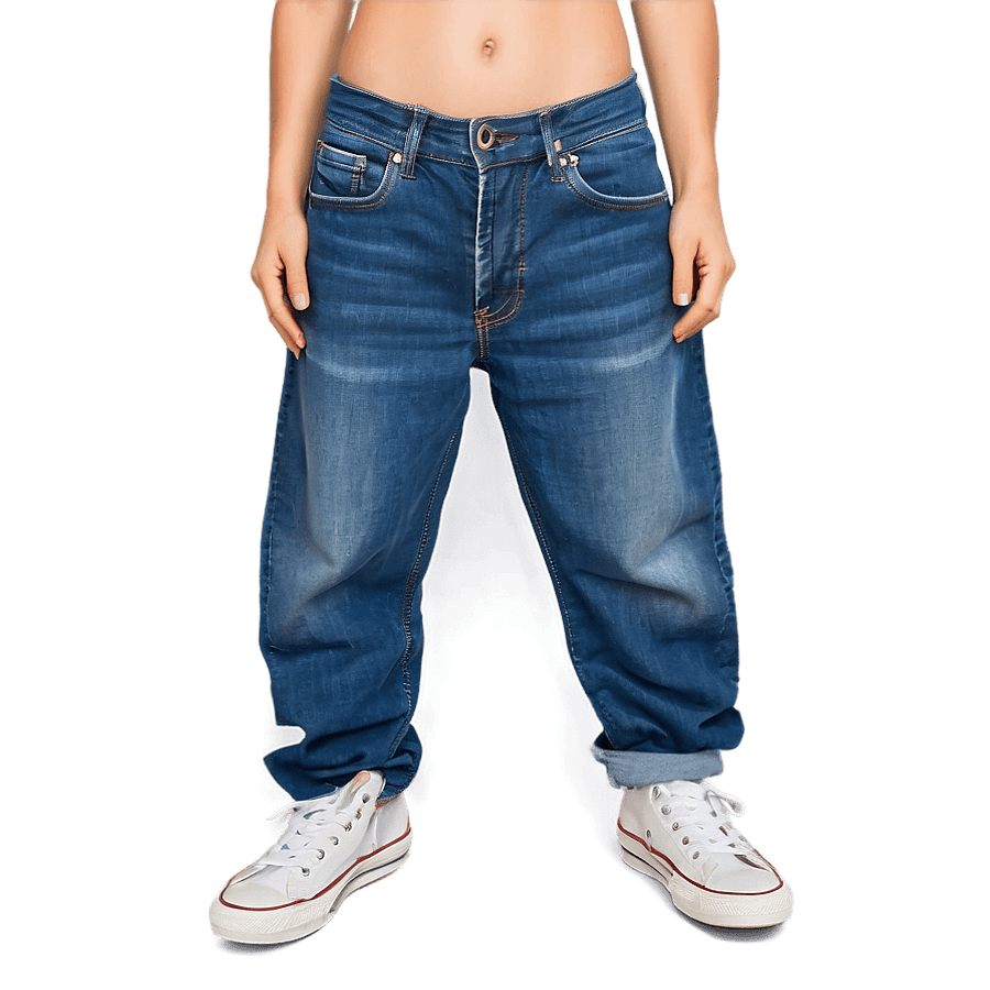 Baggy Jeans for Everyday PNG goq