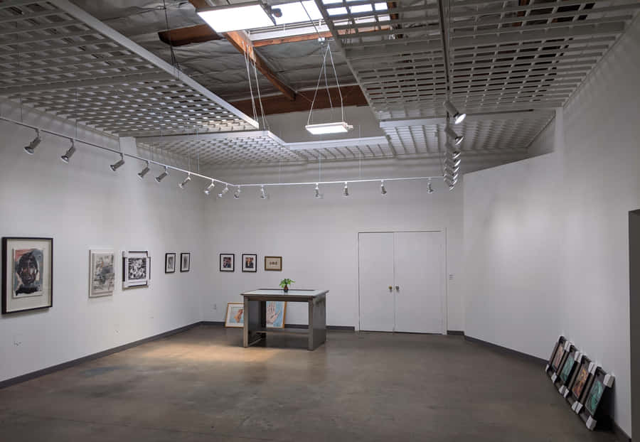 Interno della Galleria d'Arte Moderna