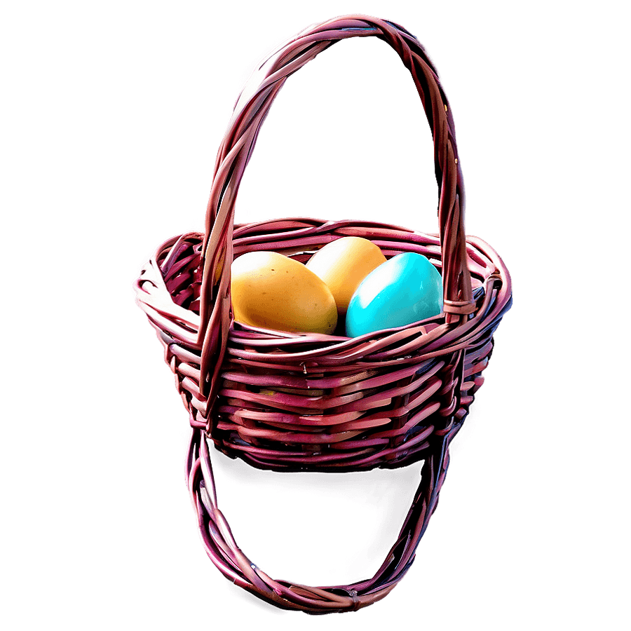 Easter Basket for Grandchildren PNG tpe93