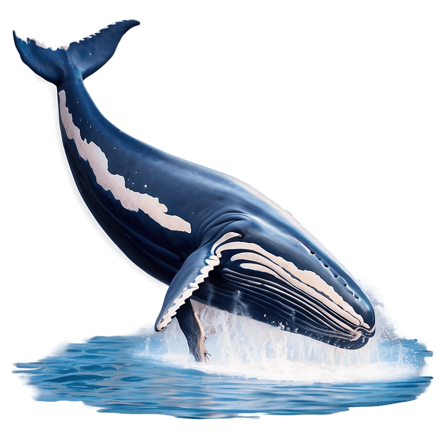 Humpback Whale in Arctic Waters PNG 55