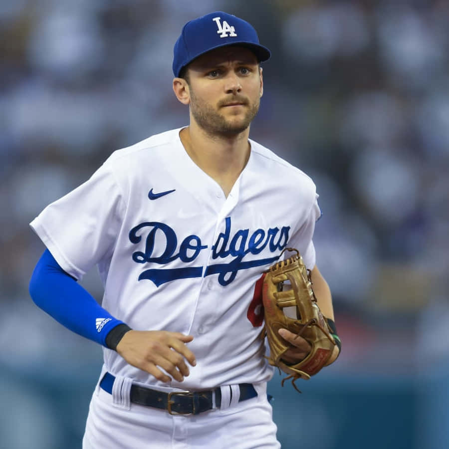 Jogador dos Dodgers em Ação