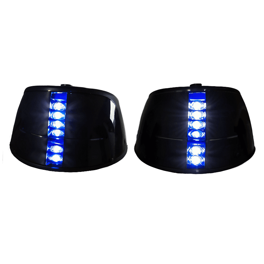 Police LED Lights PNG pvy12