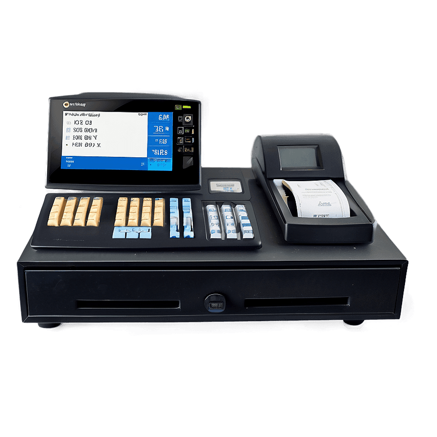 Thermal Printing Cash Register PNG rqa