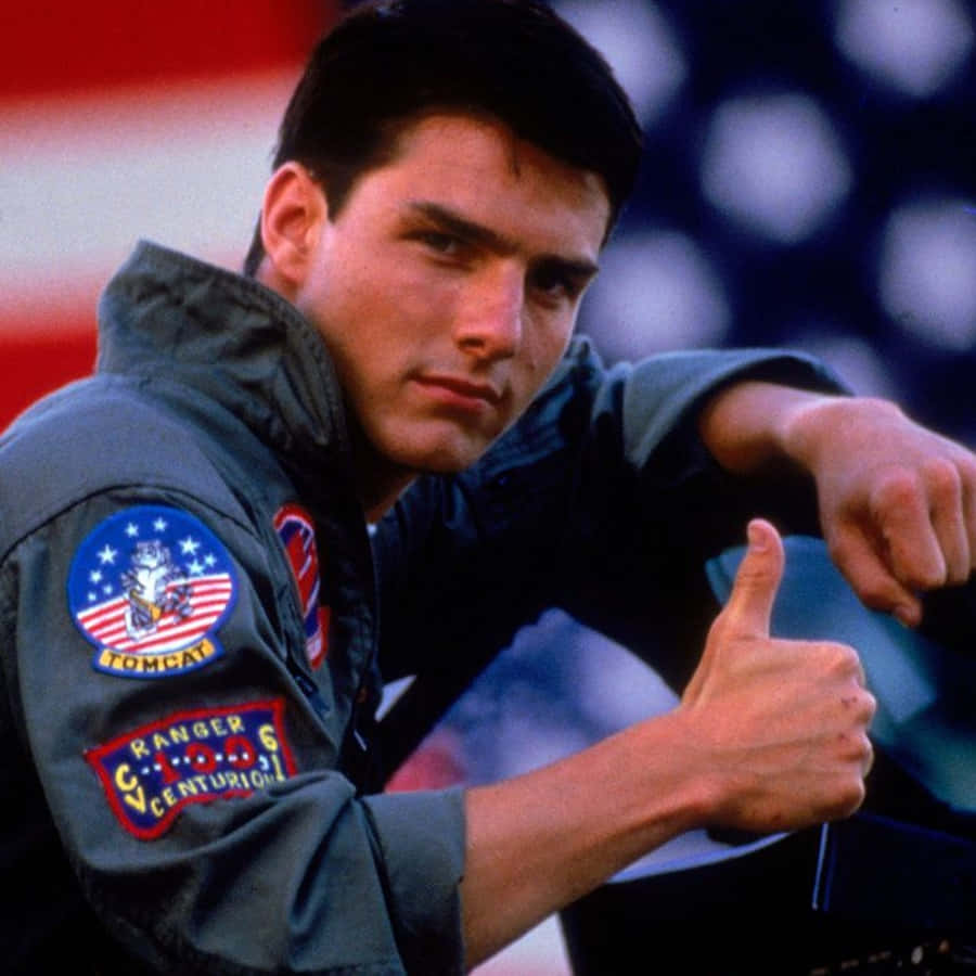 Cruzeiroem um F-14 Tomcat no filme Top Gun