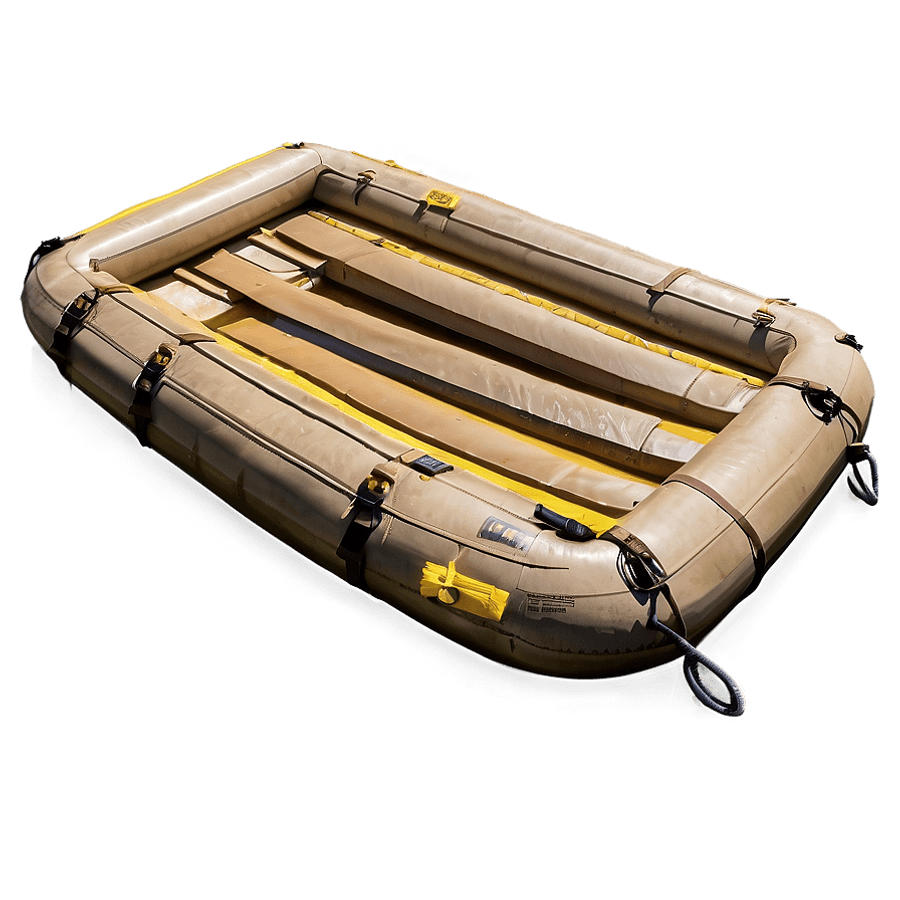 Simple Wooden Raft PNG ron