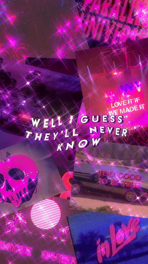 Dazzling Pink 90's Y2k Aesthetic