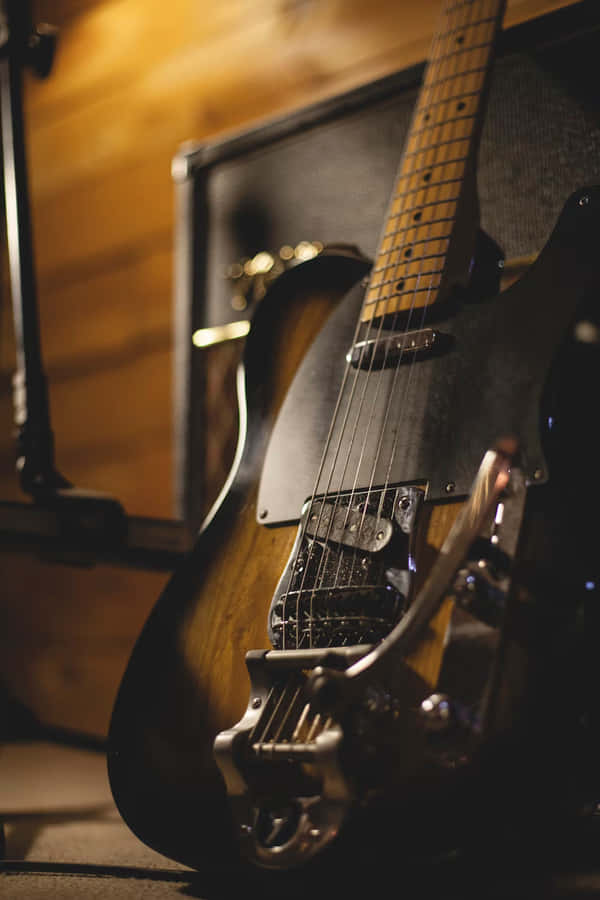 Guitarra Elétrica Vintage e Amplificador