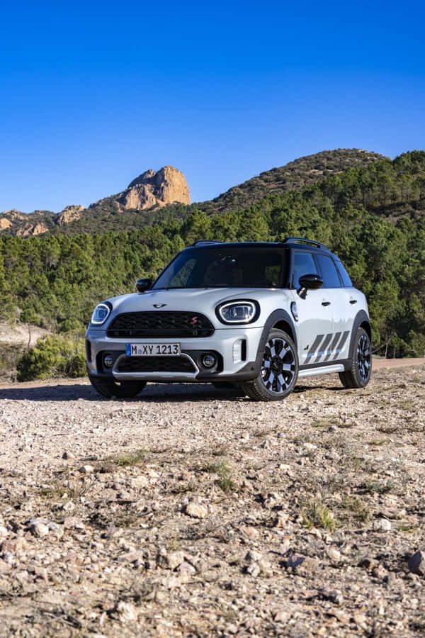 Mini Cooper S E Landschaft