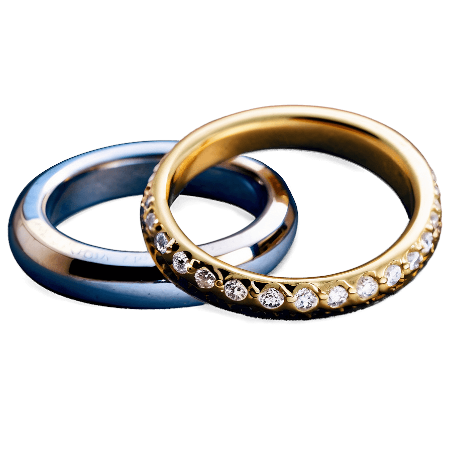 Stackable Wedding Ring PNG ovv82