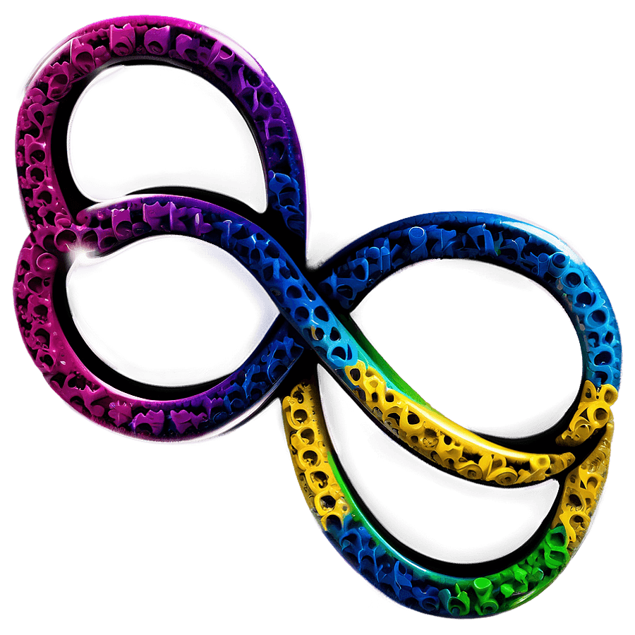 Autism and Love Infinity PNG onr