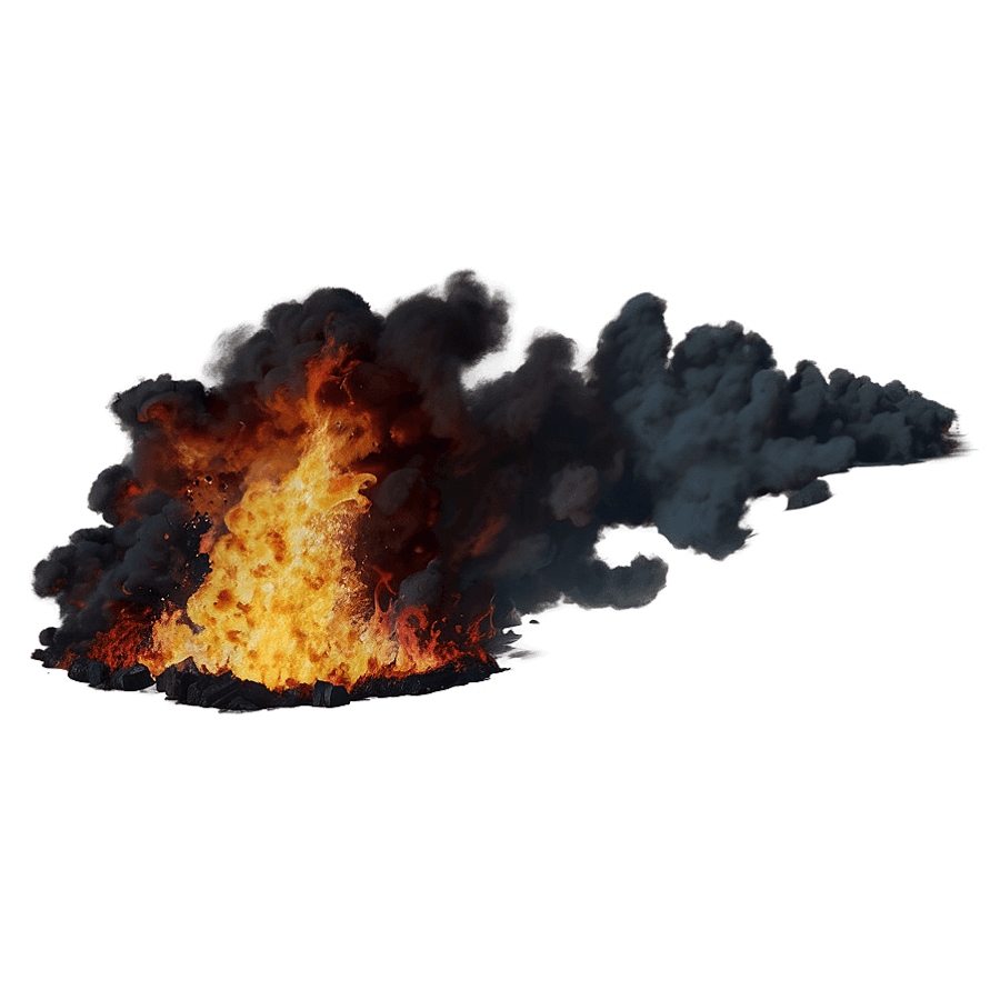 Fire and Ashes of Hell PNG 22