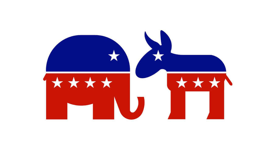 Republikanske Elefant og Demokratiske Donkey