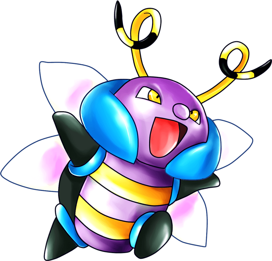 Shiny Beedrill Pokemon Art