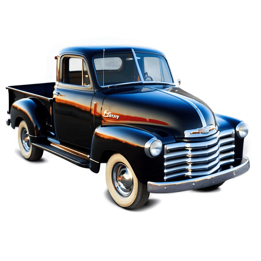 Vintage Chevy Pickup PNG 88
