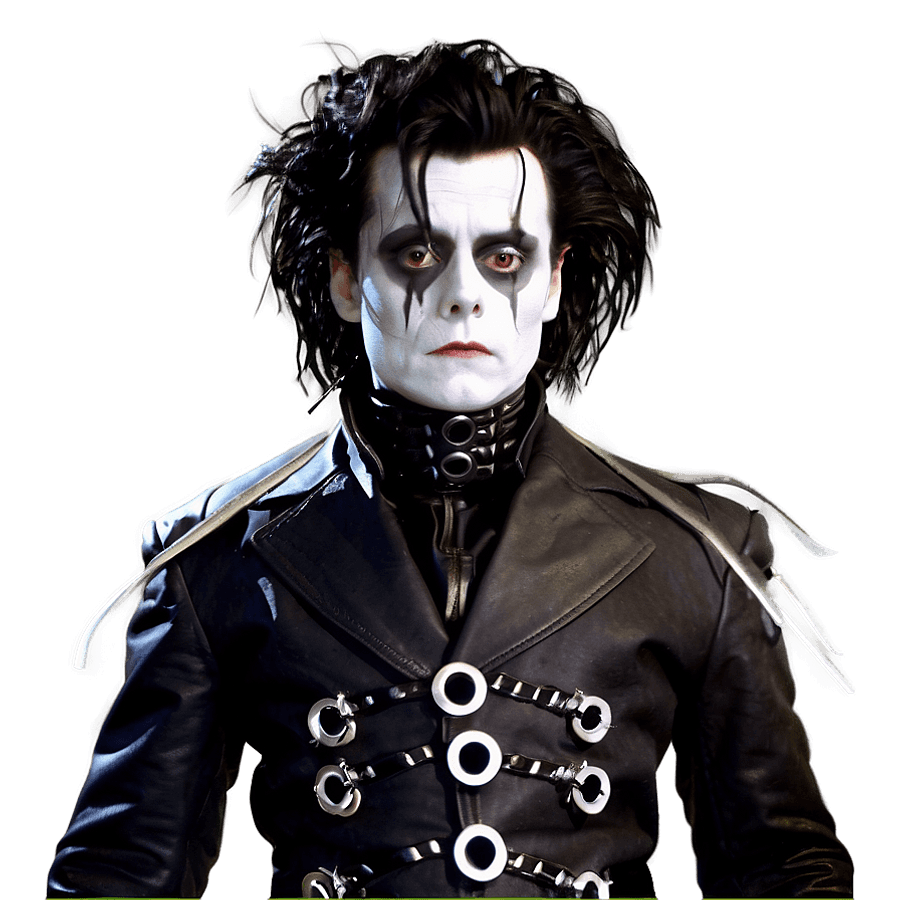 Edward Scissorhands Vintage Poster PNG 32