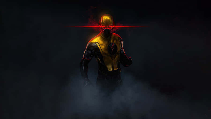Reverse Flash che emerge dall'oscurità