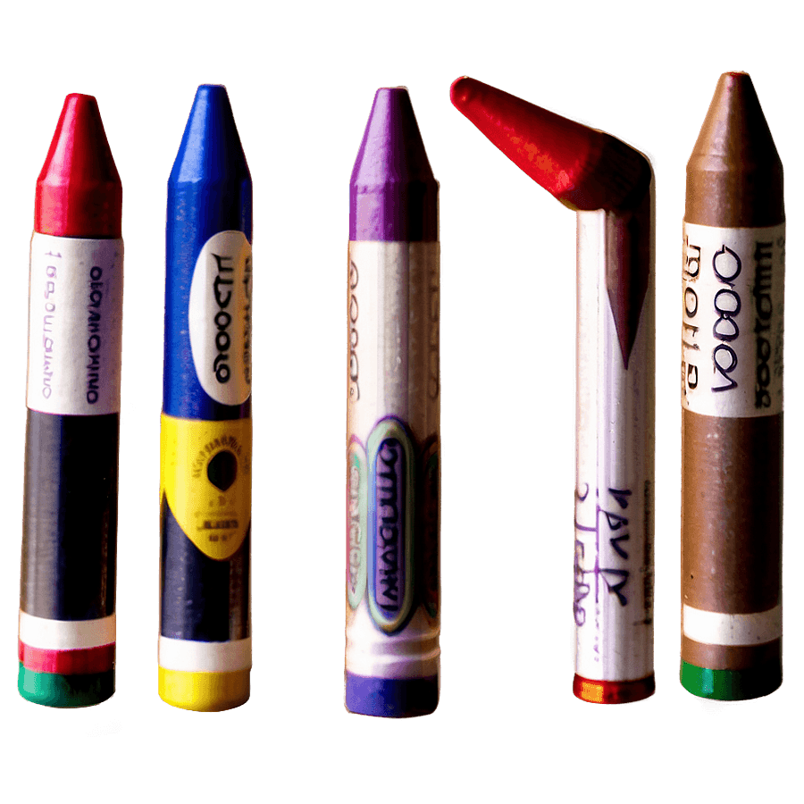 Restaurant Table Crayons PNG 05242024