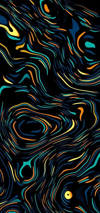 Abstract Vortex Pattern