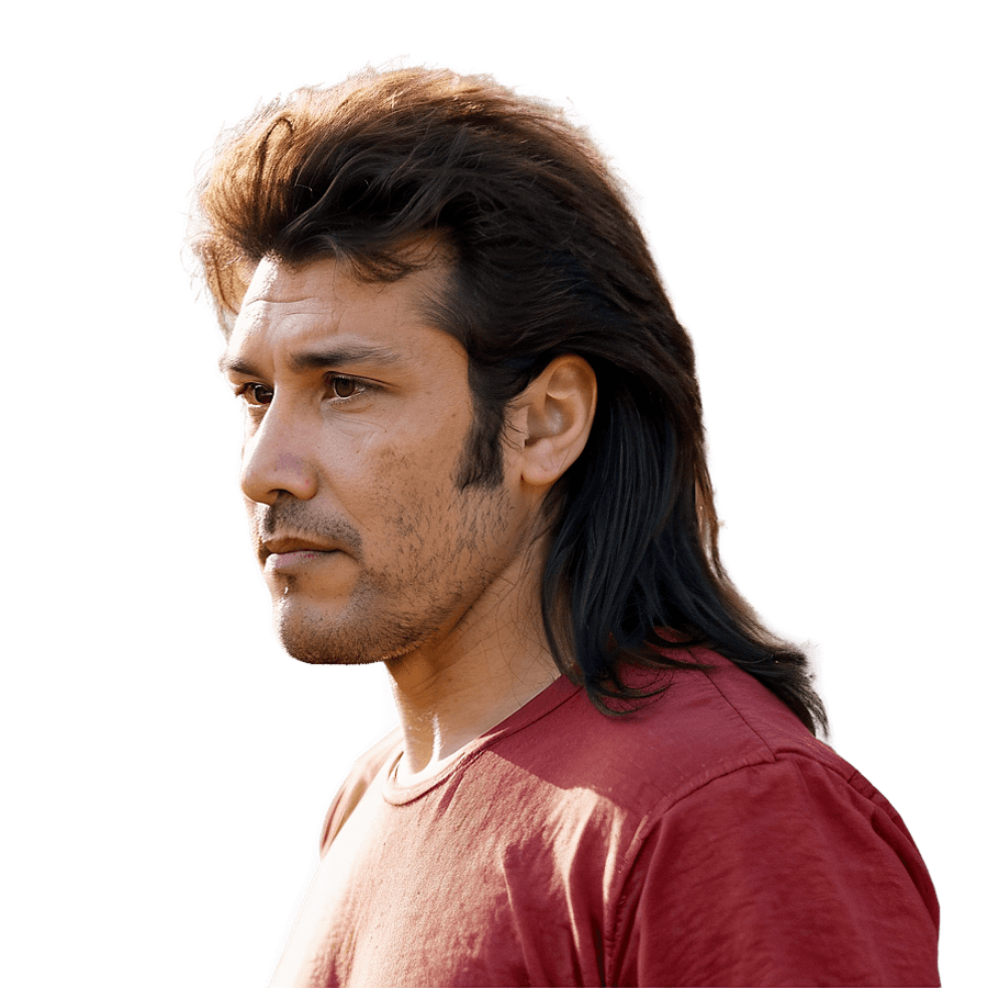 mullet silhouette b