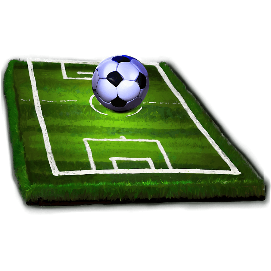 Soccer Field Touchline PNG 48