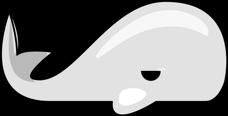 Minimalist Whale Graphic