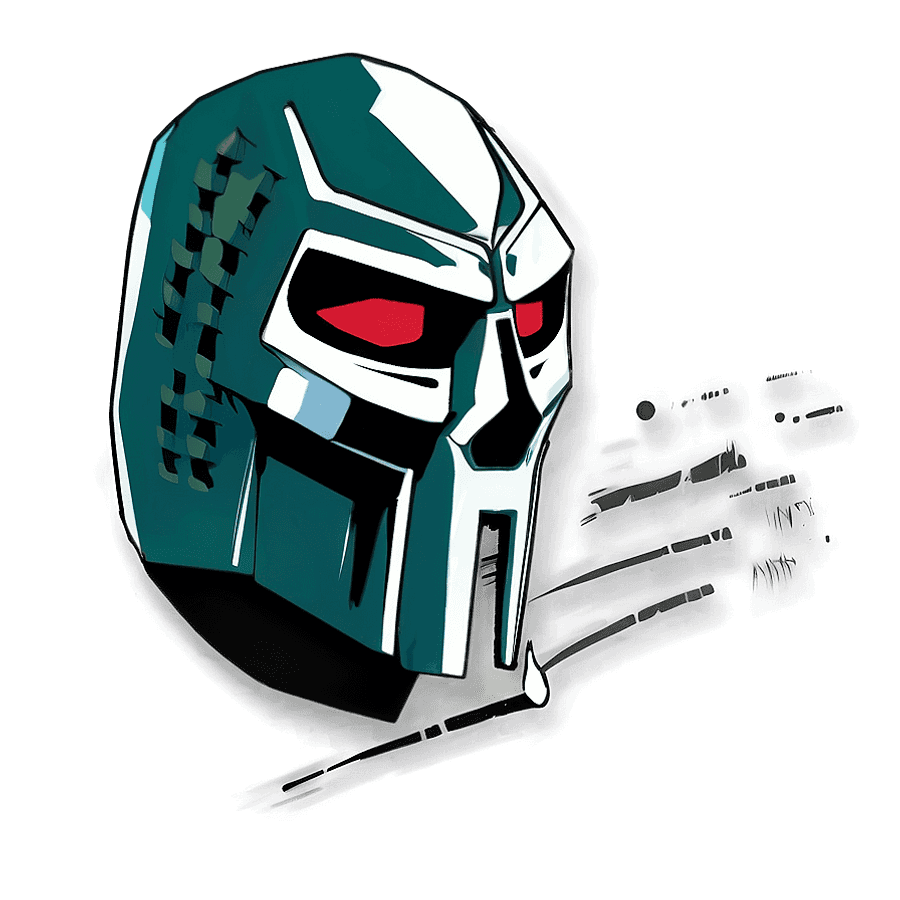 MF DOOM Vector Art PNG 5