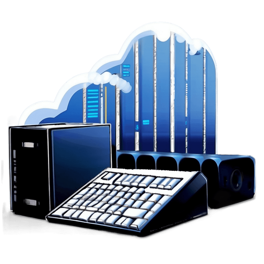 Cloud Computing System Infrastructure PNG 42