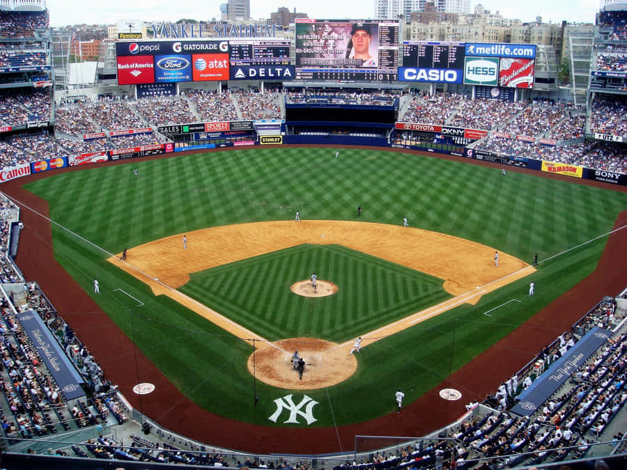 Baseballstadion1600 x 1200 Hintergrundbild