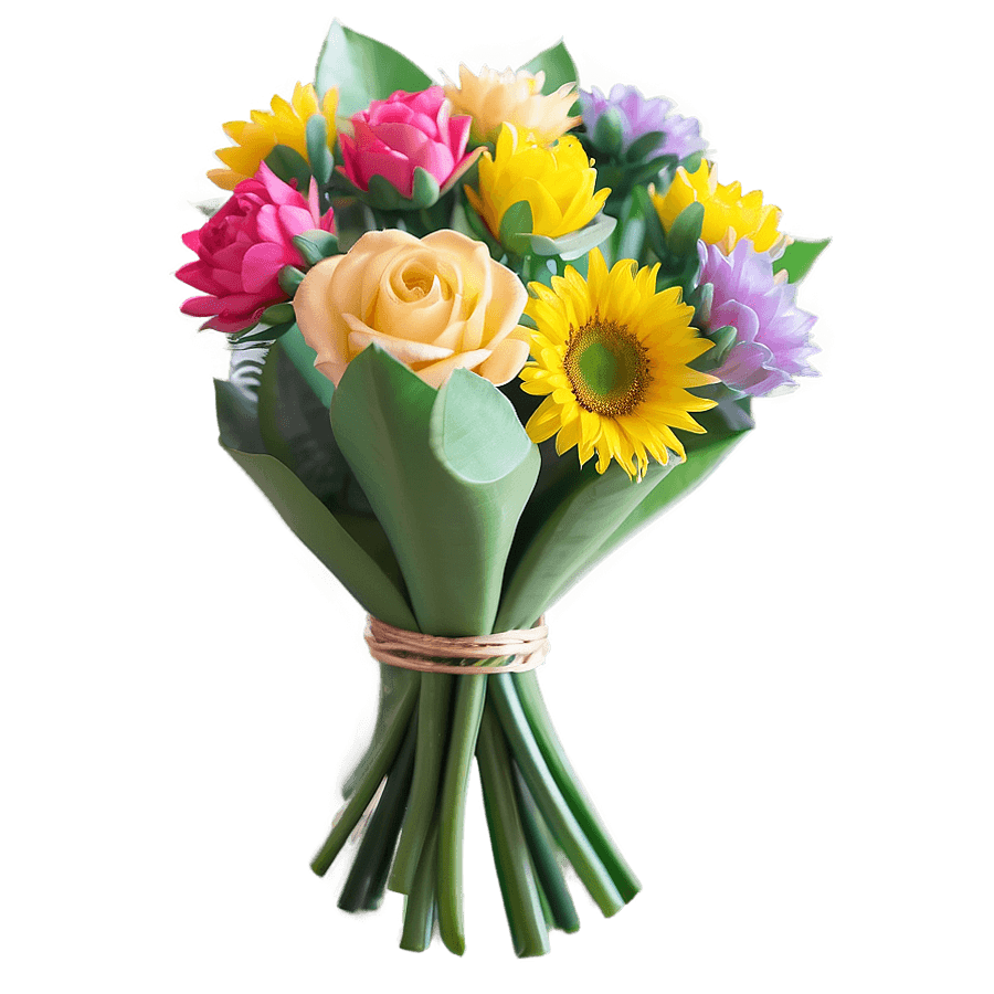 DIY Flower Bouquet PNG fvb72