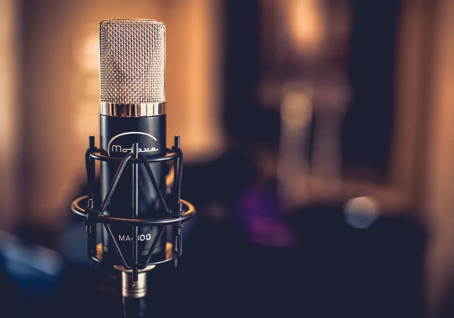 Microphone background