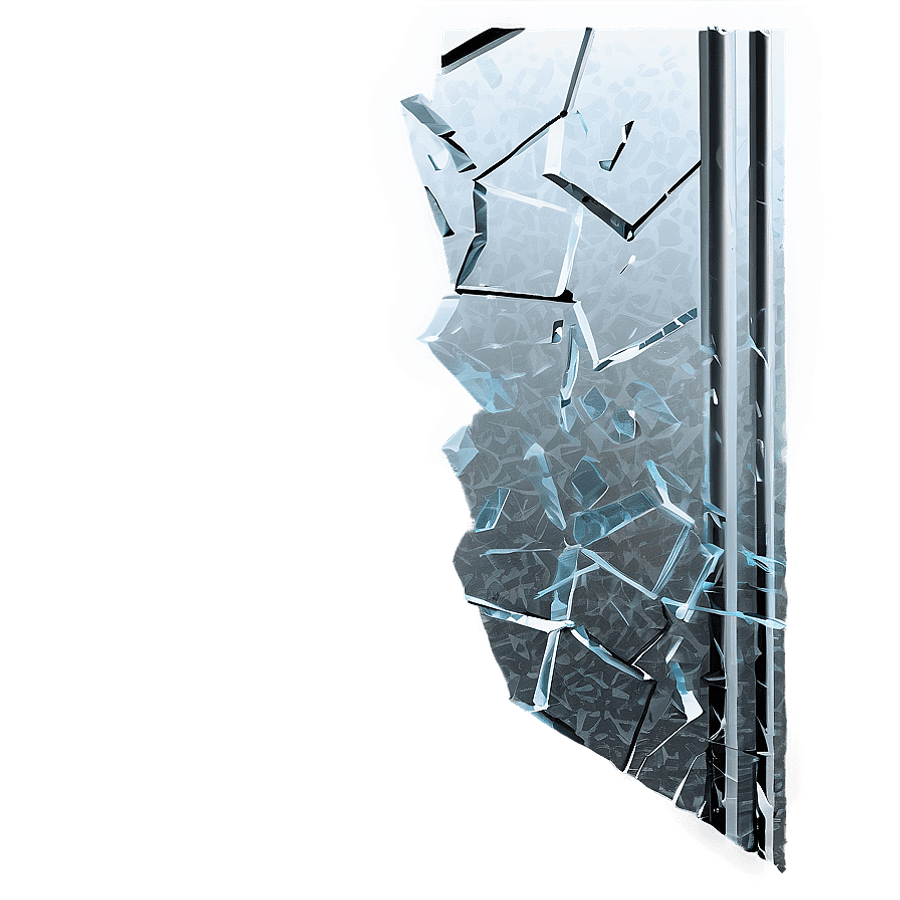 Shattered Glass Screen PNG 05252024