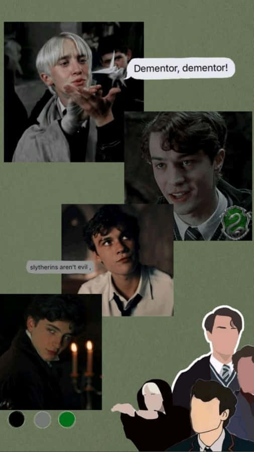 Slytherin Collage Fan Art