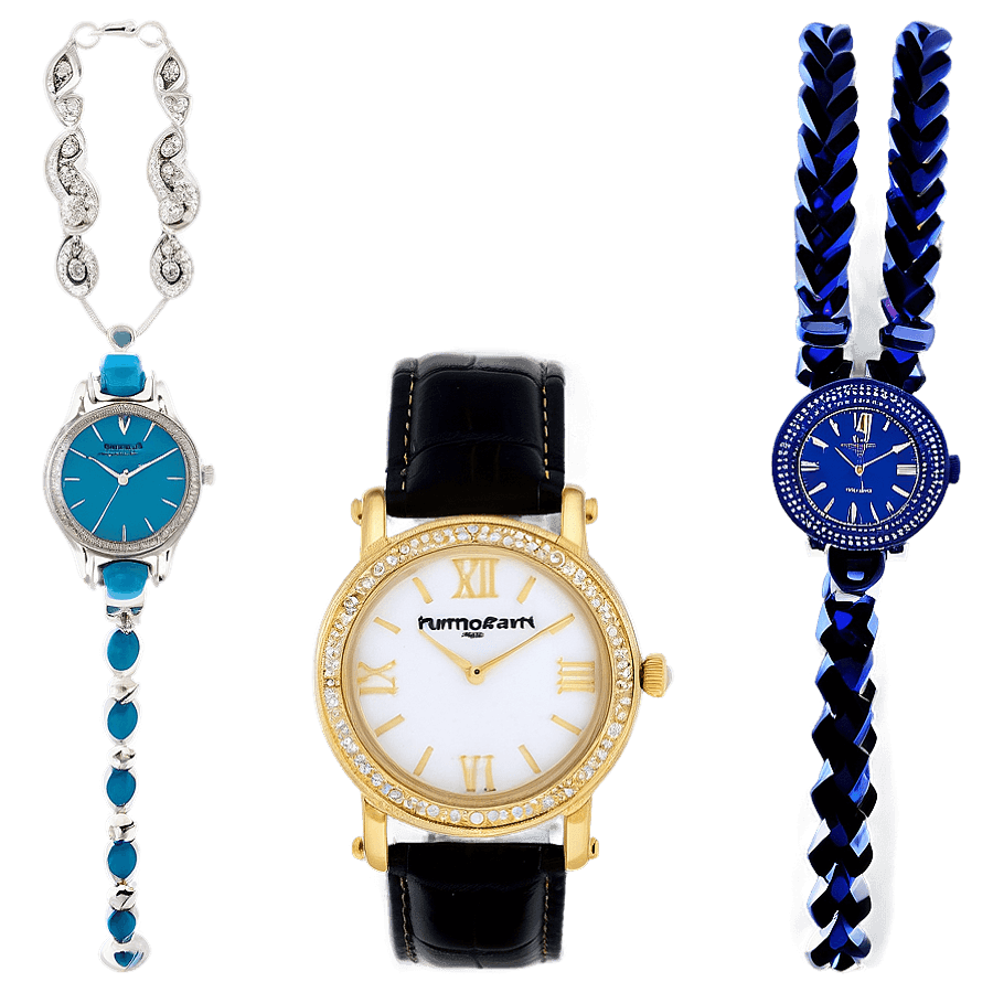 Preppy Watches and Jewelry PNG 05212024