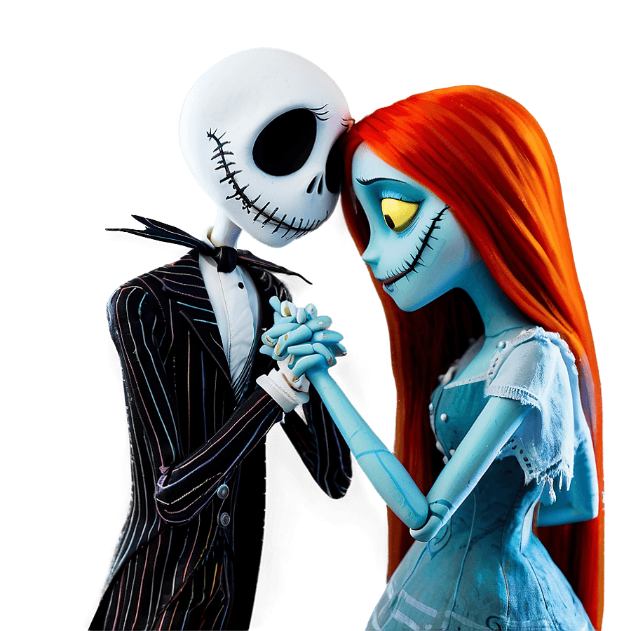 Jack and Sally's Eternal Promise PNG 05232024