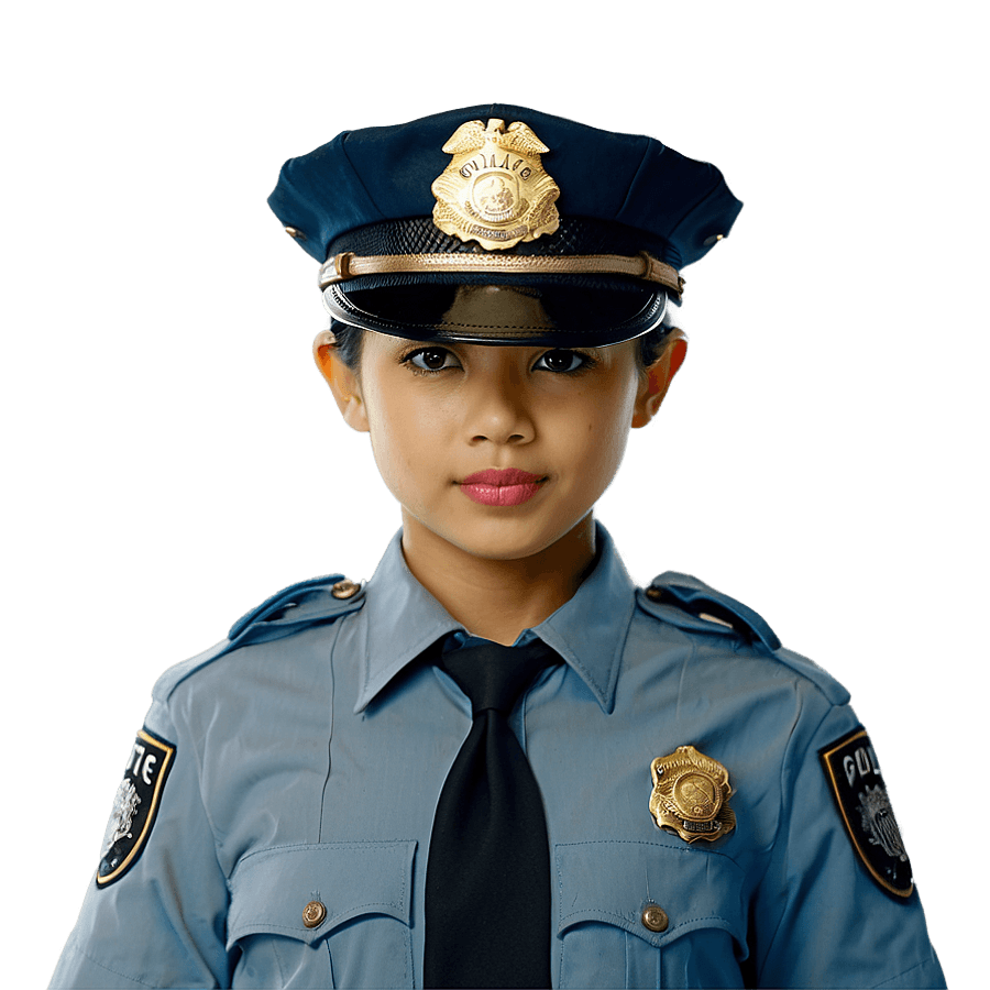 Police Hat Front View PNG vqr
