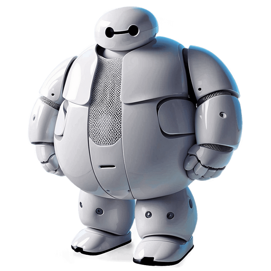 Baymax Digital Art PNG 96