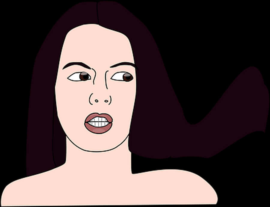 Stylized Portraitofa Woman