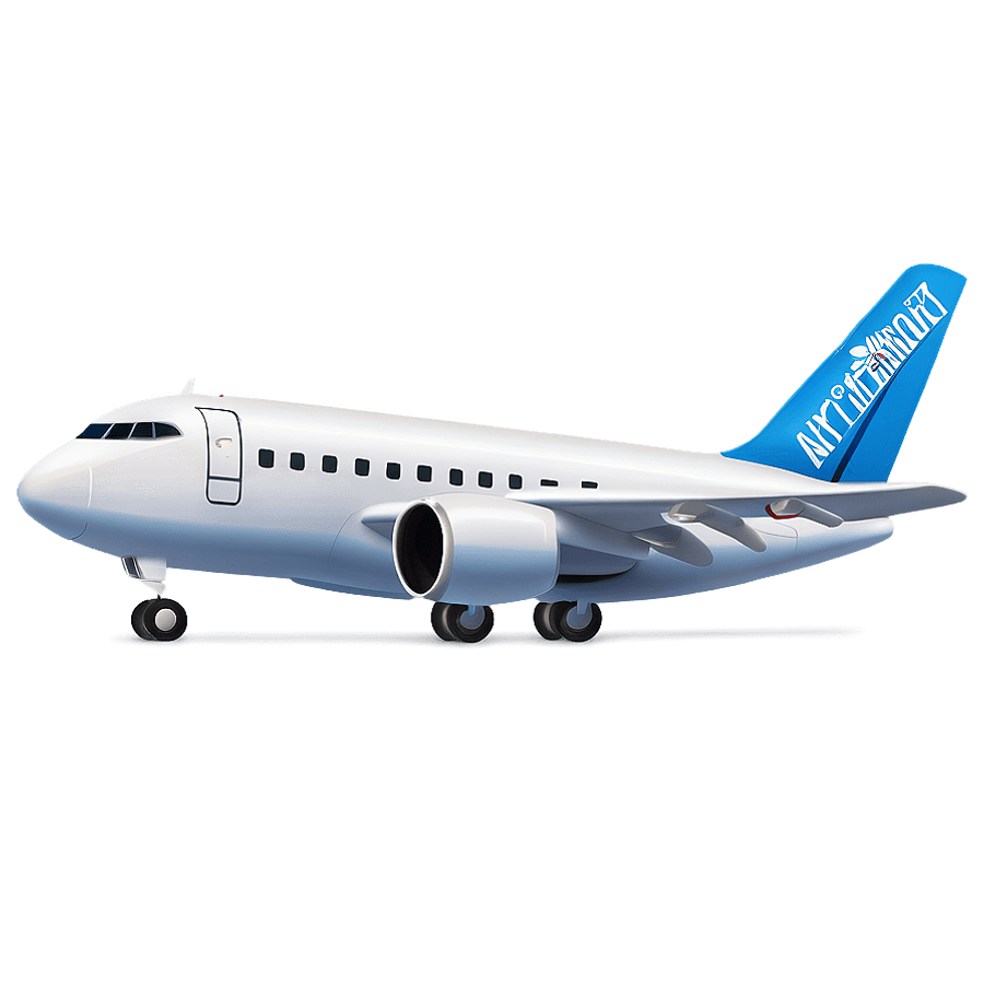 Cartoon Airplane Image PNG 05252024