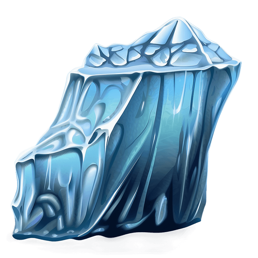 Iceberg Vector Artwork PNG 33