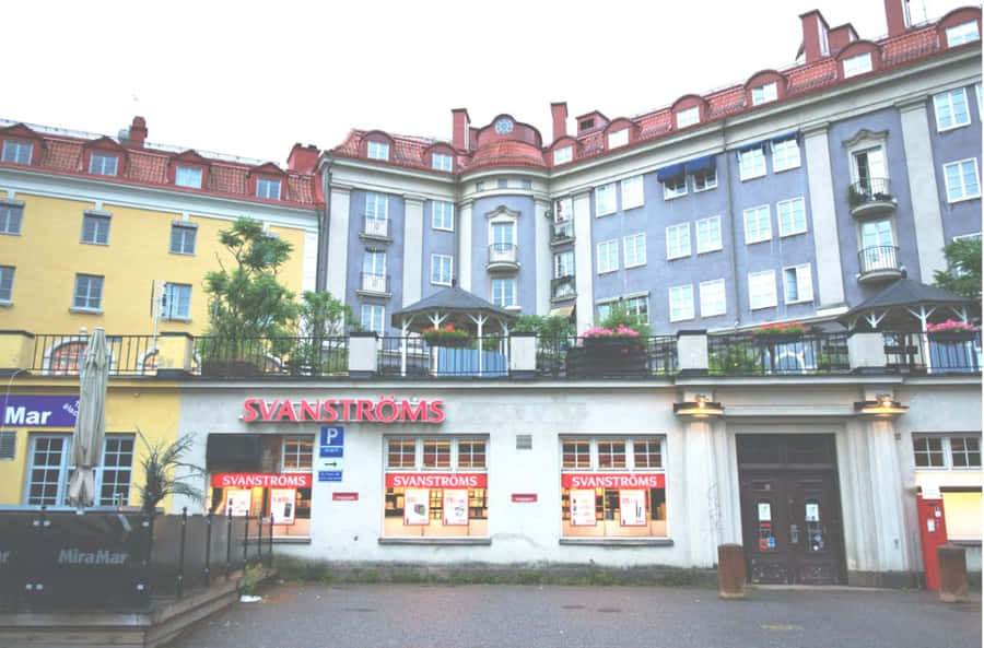 Sodertalje Svanstroms Gebäude Fassade
