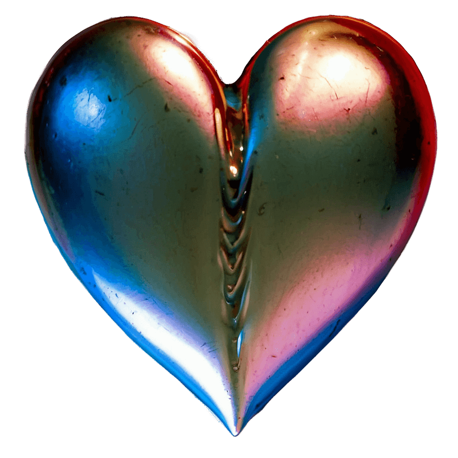 Y2K Heart Text PNG vfw