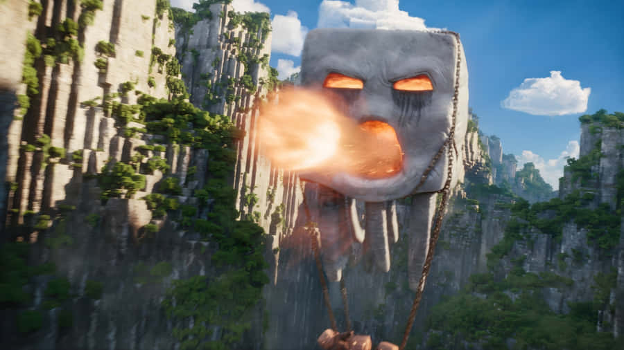 Ghast Bola de Fogo do Filme Minecraft