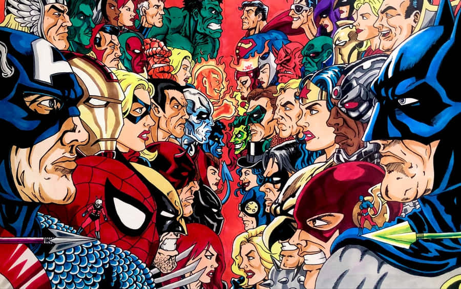 Marvel vs DC Faccia a Faccia