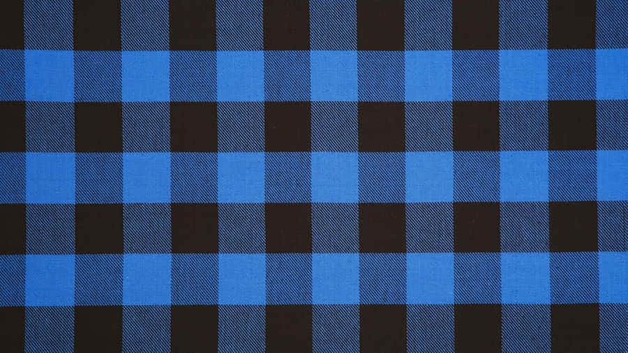 Blaues Karomuster