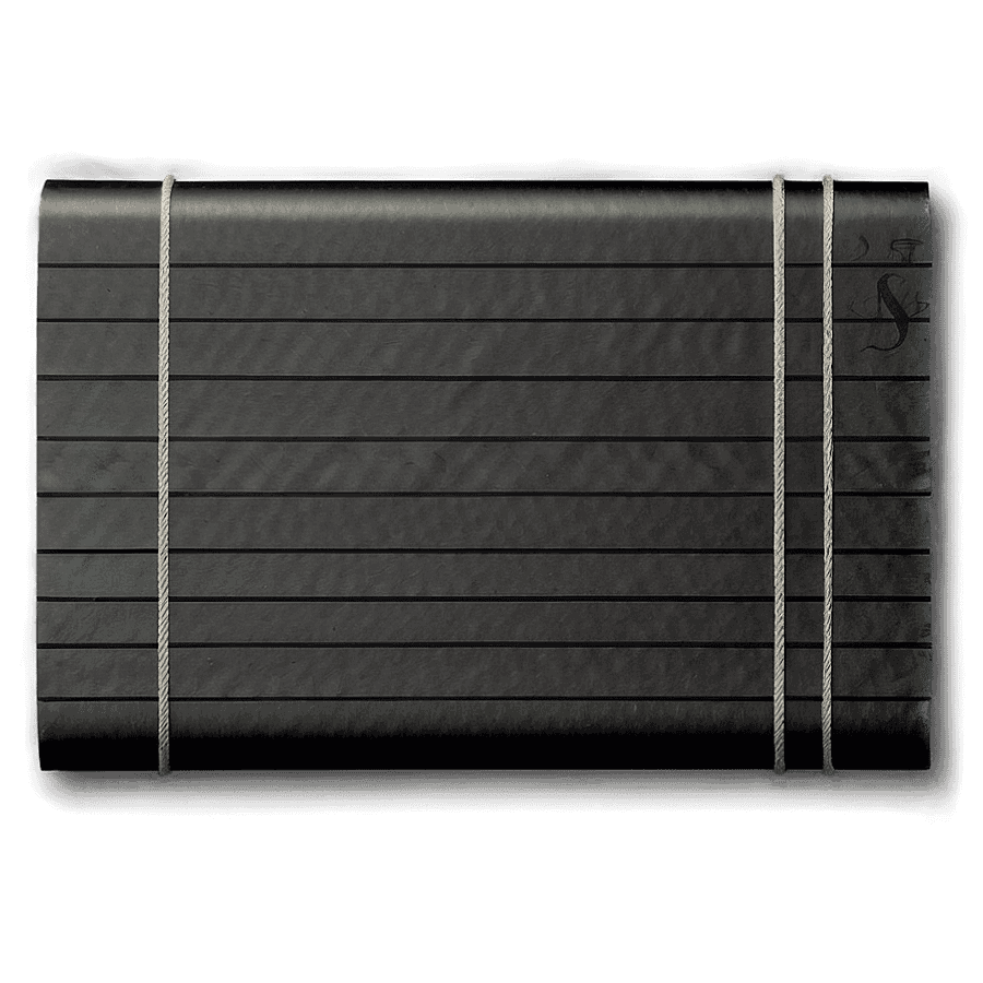 Black Lined Paper PNG 99