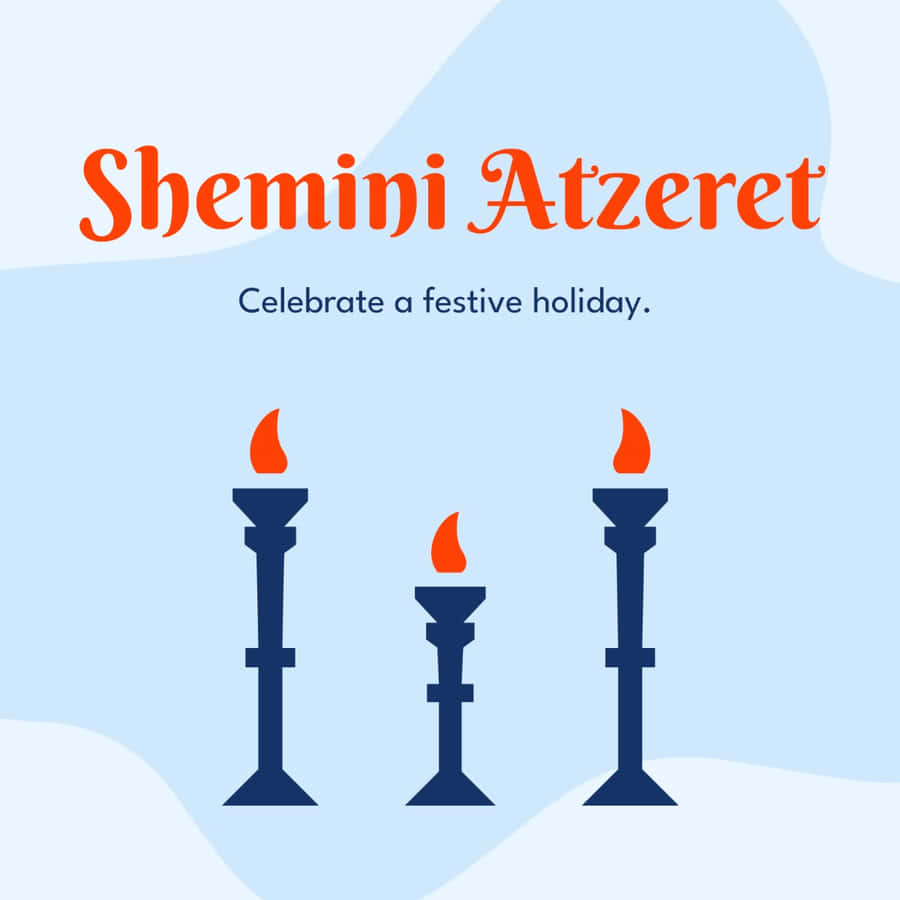 Kartu Ucapan Liburan Shemini Atzeret